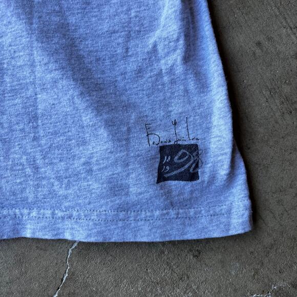 VINTAGE ROMANCE DE LA LUNA FEDERICO GAARCIA LORCA POEM LITERATURE SHIRT 90S LRG - Picture 2 of 6